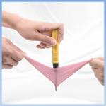 Disposable Pink Synthetic Nitrile Gloves For Food Prep Cooking Serving And