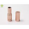 Buy cheap Empty Round Plastic Lipstick Containers Rose Gold Packaging Containers For Cosmetics from wholesalers