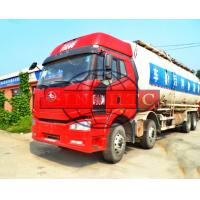 Buy cheap FAW J6 Cabin 8x4 Dry Bulk Cement Powder Truck , 40 Cubic Tanker Dry Cement Truck product