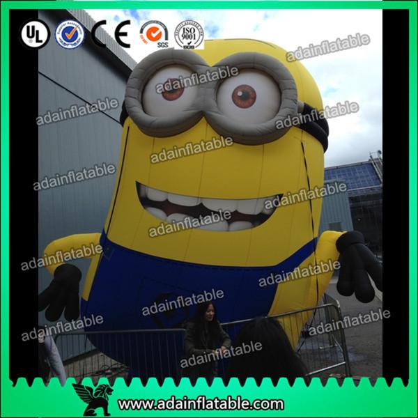 Buy cheap 5M Oxford Cloth Custom Inflatable Despicable me Minion Cartoon from wholesalers