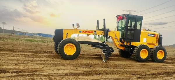 Buy cheap Changlin Compact Motor Grader Heavy Equipment PY180H 180Hp With Balde 12 Feet / 10 Feet from wholesalers