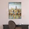 Buy cheap Contemporary Oil Paintings , Professional Modern Cityscape Wall Canvas Paintingon from wholesalers