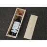 Buy cheap Gift Packing Personalised Wooden Wine Box , Engraved Wooden Wine Boxes With Sliding Lid from wholesalers