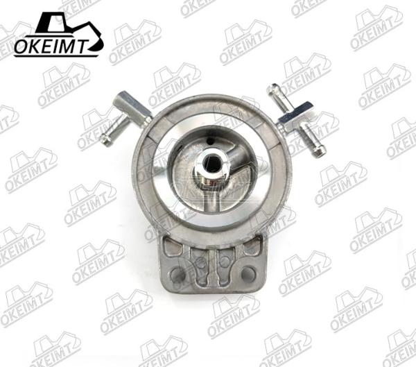 Buy cheap YANMAR Diesel Fuel Filter Head Aluminum For Excavator Engine from wholesalers