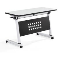 Buy cheap Metal Frame Stainless Steel Office Furniture Activity Folding Training Desks product