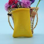 Colorful Small Bra Wash Bags , Firewood Sandwich Netting Mesh Clothes Bag
