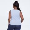 Buy cheap customizable Women'S Plus Size Yoga Wear Round Neck Laser Cut Tank Top from wholesalers