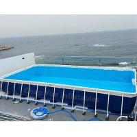 Buy cheap Hot sale Metal Frame Swimming Pool for water park product