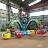 Buy cheap 5 Arms Theme Park Rides / Dragon Decorative Octopus Fair Ride from wholesalers