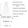 Buy cheap Luxury Crystal Living Room Chandelier Creative Ring Design Lobby Lamp(WH-NC-41) from wholesalers