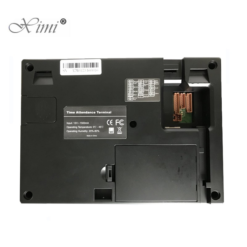 Good Quality TCP/IP Linux Operating System Fingerprint Time Attendance With Back Up Battery Optional Access Control, WIFI, GPRS