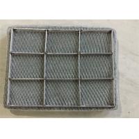 Buy cheap Wire Mesh Vapor Liquid Separator Mist Eliminator Parts Austenitic 316Ti product