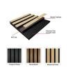Buy cheap High Quality Sound Absorption Wall Panels MDF Akupanel Wood Slatted Wall Acoustic Panels For Interior Decoration from wholesalers