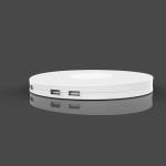Wooden 48w High Speed Wireless Phone Charger With Customized Logo
