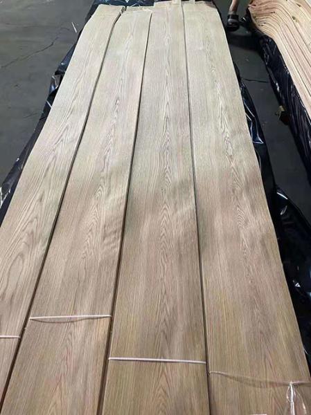 Buy cheap Flat Cut 0.45mm White Oak Wood Veneer 12% Moisture Plywood Use from wholesalers