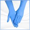 Buy cheap Soft Blue Synthetic Nitrile Gloves Hand Protection Powder Free from wholesalers