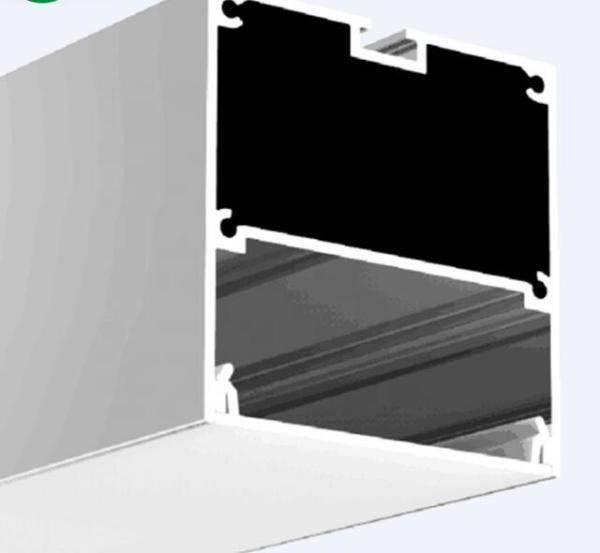 Surface Suspension Mounted Aluminum LED Profile Alloy 6063 Alu Extrusion Profile