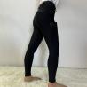 Buy cheap Pocket Horse Riding Pants Black High Stretch Silicone Grip Kids Equestrian Breeches from wholesalers