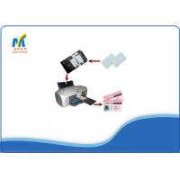 Buy cheap White Blank Plastic Inkjet Printable PVC Cards Glossy / Matte Surface 0.76mm product