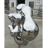 Buy cheap Outdoor Abstract Stainless Steel Sculpture And Statues Garden Ornaments from wholesalers