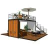 Buy cheap Topshaw Factory Price Durable Structure Prefabricated Coffee Shop Kitchen Container Bar from wholesalers