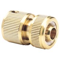 Buy cheap Threaded Brass Garden Hose Connectors , Brass Outside Tap Hose Connector product