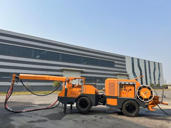 Buy cheap 37KW / 1480rpm Robotic Wet Concrete Spray Machine For Underground Mining KC2008J from wholesalers