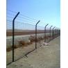 Buy cheap Black PVC Coated Chain-Link Fence/Cyclone 2.4m*15m*50mm*3.3mm*58kg from wholesalers