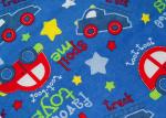 Colorful Printed Baby Reactive Mickey Mouse Flannel Fabric