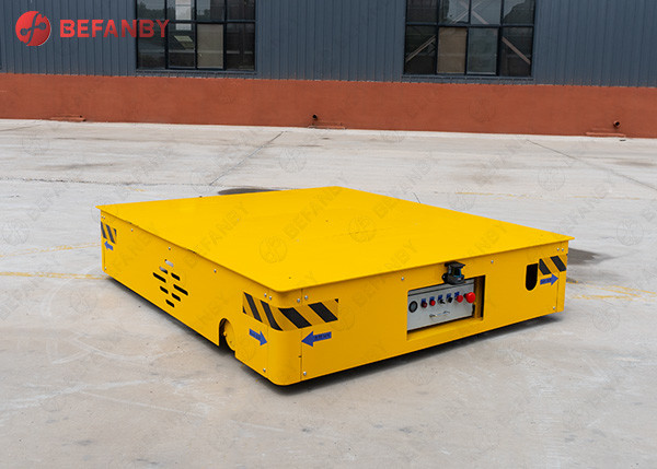 Operated Conveniently Trackless Transfer Cart