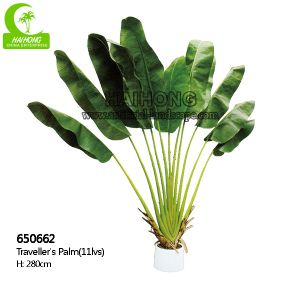 Buy cheap Beautiful 280cm Artificial Traveller's Palm Large Size Plant Garden Landscaping And Indoor Decor from wholesalers