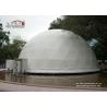 Buy cheap 14m diameter Garden Steel Geodesic Dome Tents / Metal Geodesic Dome Greenhouse from wholesalers