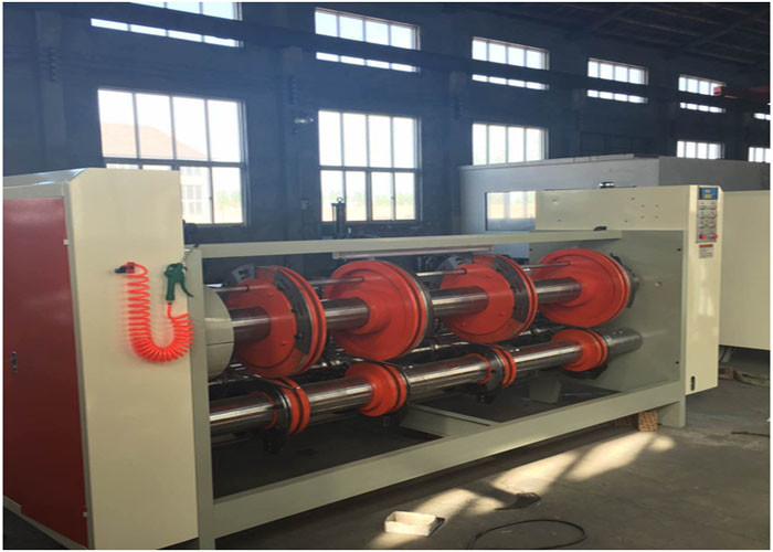 Chain Type Manual Feeding RS4 Carton Rotary Slotter Machine Semi Auto