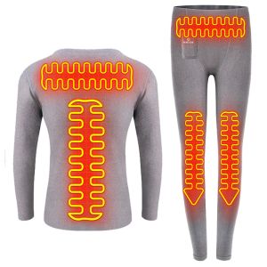 Buy cheap Men'S Wireless Remote Control Electric Heated Base Layer Long Sleeve T Shirts Ultra Soft from wholesalers
