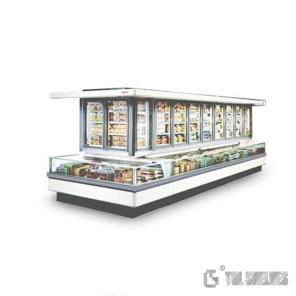 Buy cheap 50hz 12v Supermarket Display Refrigerator For Meat Color Coated Board Material from wholesalers