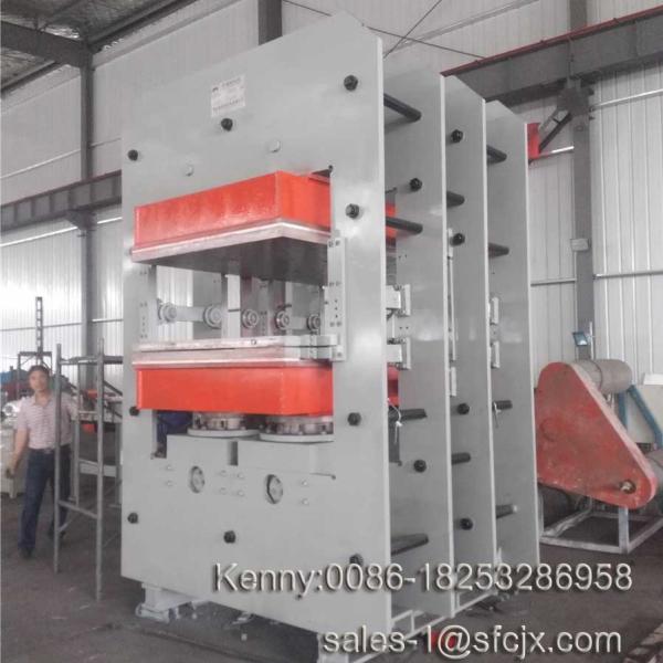 Buy cheap 1200x1200 mm Frame Type Plate Hydraulic Curing Press for Rubber Plate / Rubber Carpet from wholesalers