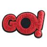 Buy cheap No MOQ Sew OnRed Letters Embroidery Chenille Patch For Hoodies from wholesalers