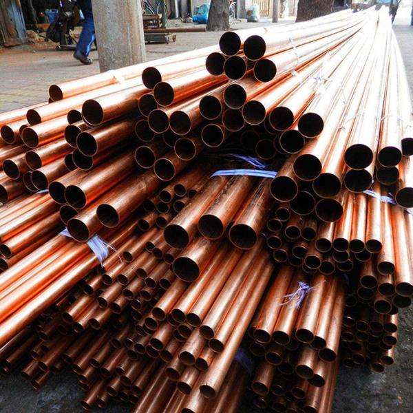 Buy cheap C11000 Copper Metals Pipe Tube For Electrical Conductivity With Uneven Fracture from wholesalers