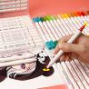 Buy cheap Safe Office Stationery Products Double Head Marker Pen 24 Color Painting from wholesalers