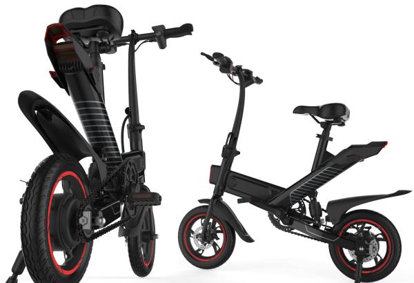 Buy cheap 36V 10AH Smart Folding Electric Bike 12 Inch Wheels Short Charging Time from wholesalers