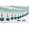 Buy cheap Machine producing OEM wholesale beautiful trimmings beaded pom pom fringes from wholesalers