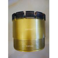 Buy cheap Single tube 130 Diamond core drill bit Hard rock geological drilling impregnated product