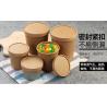 Buy cheap Disposable Hot Soup Bowls, Kraft Paper Soup Cup, 16oz Custom Logo Printed Disposable Kraft Paper Soup Cup from wholesalers