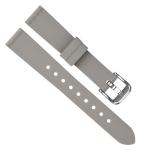 Narrow Silicon Rubber Watch Band 14mm Lightweight Wristband With Good Shape