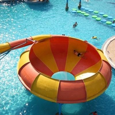 Buy cheap Water Park Aqua Park Space Bowl Water Slide With 6-10mm Thickness In RAL Colors from wholesalers