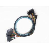 Buy cheap Black 30AWG SFF 8643 To 4x SFF 8482 SAS Splitter Cable product