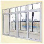 Modern PVC Sliding Door Weatherproof Horizontal Sliding Door For Balcony