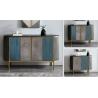 Buy cheap ISO14001 Appprove Gold Metal Frame Hotel Room Cabinet 860mm Height from wholesalers