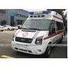 Buy cheap FORD Mid Roof Monitoring Negative Pressure First Rescue Ambulance Vehicle from wholesalers
