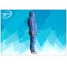 Buy cheap Non Woven Fabric Durable Disposable Coverall Suit White Chemical Resistant from wholesalers